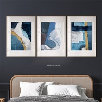 3 Panneau Abstrait Toile Peinture Mur Art Photo Affiche Impression pour Salon Intérieur Hôtel Décoration