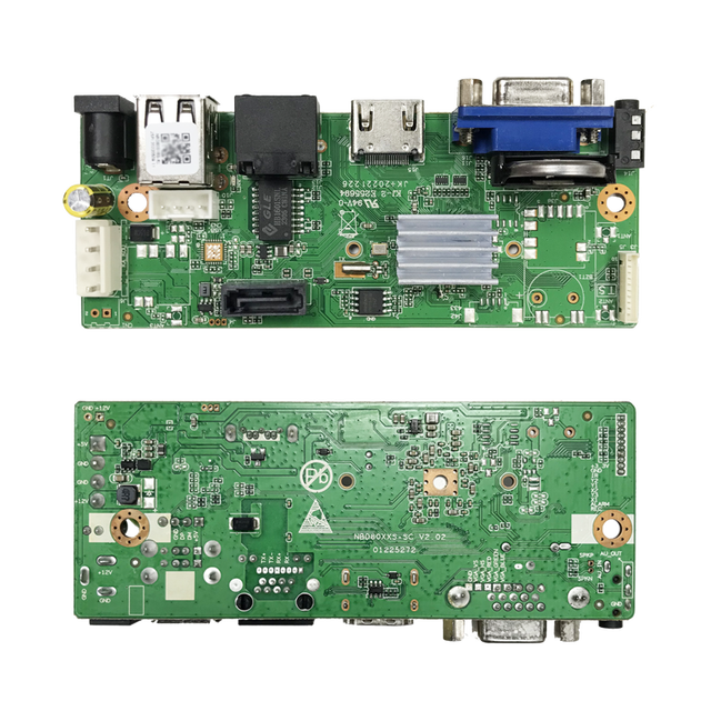 Original XM NBD80S10S-KL 10CH 4K Network Video Recorder Pcb Board Mstar XMeye H.265AI Face Detection Surveillance Products