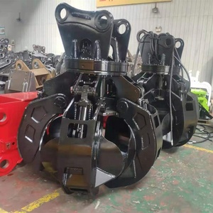 <strong>Excavator</strong> <strong>Claws</strong> Rotating Hydraulic Grabs Orange Peel Grapple Grab <strong>Bucket</strong> Motor for Scrap Handling - Product Image 6