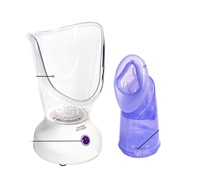 Appareil de beauté 2-en-1 portable : Vaporisateur facial et humidificateur nasal pour soins des sinus à domicile, certifié ETL PTC