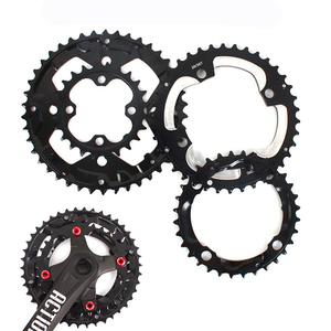 JIANKUN-Anillo <span class=keywords><strong>de</strong></span> cadena para bicicleta <span class=keywords><strong>de</strong></span> montaña, rueda <span class=keywords><strong>de</strong></span> cadena para bicicleta <span class=keywords><strong>de</strong></span> carretera, 2x10S, 64/104 BCD 26T 38T - Product Image 6