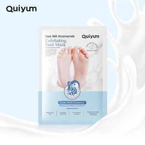 Masque pour les pieds au lait de chèvre, soin des pieds en marque privée, élimine les peaux mortes, masque exfoliant pour les pieds - Product Image 1