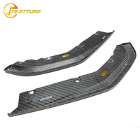 Pièce inférieure de pare-chocs arrière en fibre de carbone sèche pour BMW M3 G80, protection de pare-chocs arrière en carbone véritable