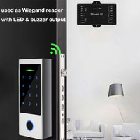 Secukey HF1-WIFI Intelligentes Fingerabdruck-Zugangskontrollsystem WLAN-Türschloss-Controller IP66 Wasserdicht RFID-Karte APP-Entriegelung