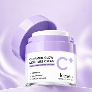 Crème de Jour Hydratante OEM/ODM à l'Acide Hyaluronique, Niacinamide et Céramide pour Peaux Sèches/Sensibles, Apaisante et Raffermissante - Product Image 3