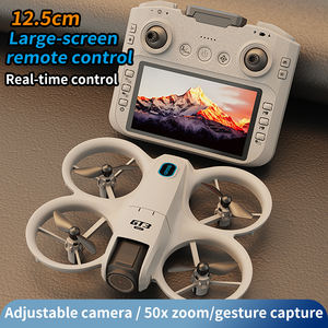 Nouveau drone d'extérieur pour débutants Gt3 MAX avec cadre en plastique, caméra HD 4K, écran, télécommande, flux optique, spectacle de lumière LED, quadricoptère - Product Image 4