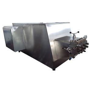 Endüstriyel kullanım için 4000L/H süt kullanımı 400 bar yüksek basınçlı süt homojenleştirici - Product Image 3