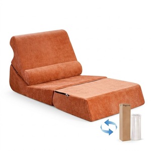 Furniture Supplier Foldable <b>Sofa</b> Chair <b>Convertible</b> Single <b>Sofa</b> <b>Bed</b> Compressed Lounge Chair Modern Living Room - Product Image 1