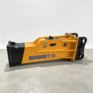 Marteau briseur hydraulique de type boîte SOOSAN SB60 pour excavatrices de 15 à 18 tonnes - Product Image 1
