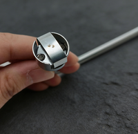 Sonde de température à thermocouple de type K VANORM NR-81533B, résolution 1°C, avec gaine portable pour la mesure de la température