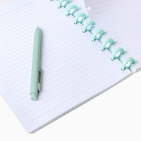 Cuaderno A5 de Alta Calidad con Hebilla Especial en Forma de Hongo, Hojas Sueltas, Diario, Agenda, Tamaño B5