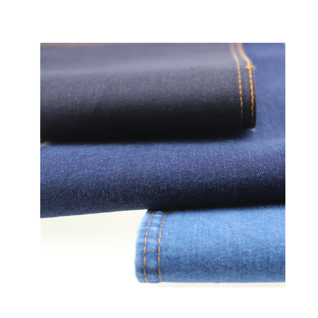 Groothandel Fabriek Pure Katoenen Doek 100% Katoen Slijtvast Denim Stoffen Voor Jean/Jas/Hoed/Broek