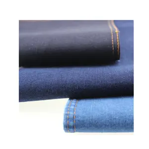 Tecidos jeans resistentes à abrasão, pano de algodão puro de fábrica, 100% algodão, para jean/jaqueta/chapéu/calça