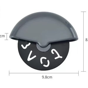 Couteau à pizza oscillant rond jetable, outil de cuisine pour la découpe et la répartition de pizzas, type professionnel, vente en gros - Product Image 6