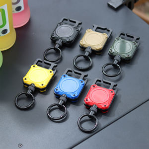 <span class=keywords><strong>Porte</strong></span>-clés rétractable robuste avec mousqueton multifonctionnel, <span class=keywords><strong>porte</strong></span>-<span class=keywords><strong>badge</strong></span> <span class=keywords><strong>militaire</strong></span> et accessoires - Product Image 3