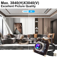 Módulo de Cámara USB de Alta Velocidad 1080P 120FPS con Autoenfoque, 12MP, Gran Angular, Sin Distorsión, Cámara Lightburn para Baja Iluminación, Mini Cámara para PC