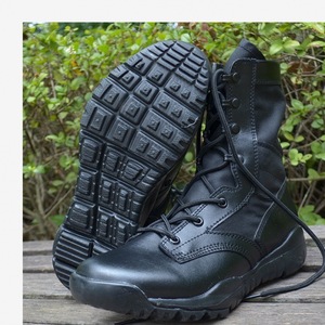 SFB49 721 Custom Wholesale Large Size Outdoor <b>Hiking</b> Shoes Non-slip Combat <b>Boots</b> Tactical Black Shoes <b>Boots</b> - Product Image 4