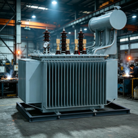 Transformateur de distribution triphasé immergé dans l'huile CE EAC ISO UL S11 160KVA 50/60Hz 6.3kV 10kV