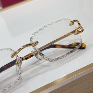 <span class=keywords><strong>Lunettes</strong></span> de soleil de luxe tendance pour femmes, protection UV400, avec logo, sans monture, coupe diamant, <span class=keywords><strong>lunettes</strong></span> de soleil pour hommes avec logo - Product Image 5