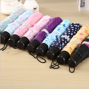 <span class=keywords><strong>Parapluie</strong></span> manuel de pluie pliable mignon <span class=keywords><strong>parapluie</strong></span> romantique motif de fleurs pliable manuel filles trois fois <span class=keywords><strong>parapluie</strong></span> adulte - Product Image 3