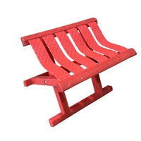 Tabouret pliant de luxe léger, chaise de camping d'extérieur en plastique épaissi, portable, léger, durable, pour dortoir et sorties de pêche