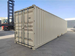 Conteneur sec à double porte en acier Corten 40HC - High Cube pour un chargement efficace des marchandises surdimensionnées, compatible 20GP, marque Vita - Product Image 4