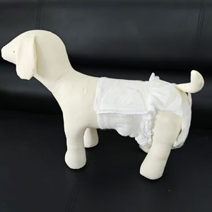 Couches jetables pour chien femelle, 360 unités °   Couches pour chiots à taille extensible, couches super absorbantes, 10 pièces - Product Image 3