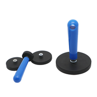 Aimant de Pot NdFeB revêtu de caoutchouc, assemblage de voiture de qualité supérieure, couleur assortie, avec poignée filetée