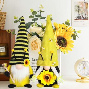 Nuovo Gnomo Decorativo in Peluche, Ape Gialla, <span class=keywords><strong>Nisse</strong></span> Svedese per Cucina, Decorazione Rustica per Casa, Non Tossico, per Bambini, Estivo - Product Image 6