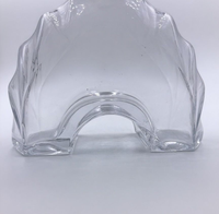 Bouteilles en verre gravé avec bouchon en liège, vente directe usine, 500ml 750ml, pour Brandy Whisky Vodka Rhum, couleur et logo personnalisés