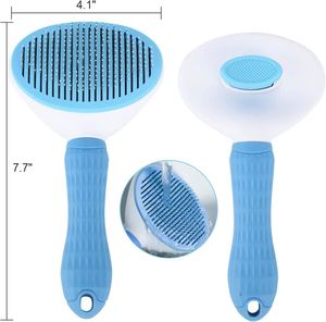 Ensemble de toilettage pour chien 6 pièces : Serviette de bain et gants de lavage, Brosse en silicone pour chats et chiens à poils brillants, Fournitures pour animaux de compagnie - Product Image 3