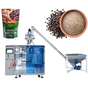 small horizontal doypack powders mix weighing filling machines mini automatic stand-up zipper bag kava powder packing machine