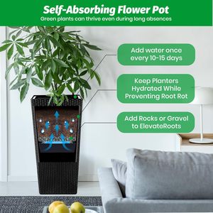 Дренажные отверстия для растений из ротанга, 30 дюймов - Product Image 3