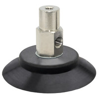 Support à ventouse en silicone pour bras robotisés, avec entrée d'air latérale, composant pneumatique industriel importé, vente en gros usine