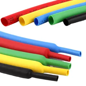 Heat Shrink Tube 2:1 Multi Colors Heat-shrink Tubing Set Glue Adhesive Shrinkable Cable Sleeve