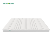 Matelas orthopédique moderne Vonature POE pour chambre à coucher, matelas respirant et de soutien pour la maison, OEM ODM