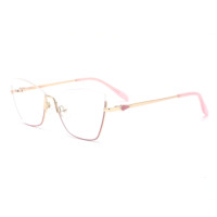 Chine Gros Personnalisé Lunettes De vue De Mode En Métal Cadre Optique Lunettes Pour Femmes
