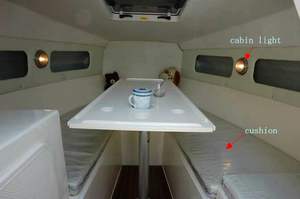 Yate de Lujo Rilaxy de 6.2m con Cabina de Fibra de Vidrio <span class=keywords><strong>Barco</strong></span> Deportivo QD20.5 Cabin Cruiser - Product Image 2