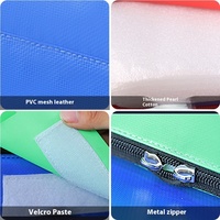 Boîte de saut PVC 4-en-1 réglable en hauteur, écologique, durable, antidérapante, souple, pour entraînement fitness et usage commercial en salle de sport