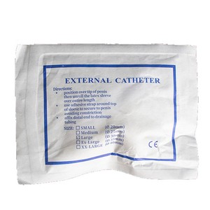 CE chứng nhận tiếng ANh bao bì y tế dùng một lần Latex nam nước tiểu Bộ sưu tập tay áo cho bệnh nhân nằm liệt giường không kiểm soát - Product Image 6