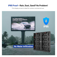 Pantalla LED para Exteriores RAYBO, Impermeable IP66, Pantalla LED de Alta Definición, Video Wall LED Fijo para Publicidad Comercial