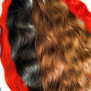 วิกต่อผมดิบสีธรรมชาติขนาด12นิ้วยาว100กรัม - Product Image 1