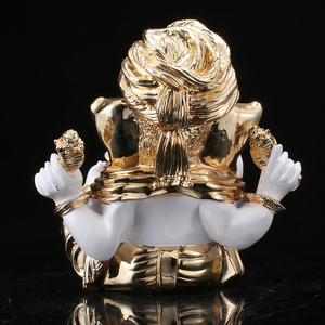 New loại DIY handmade Ấn Độ Elephant động vật trang trí Hindu thần tượng nhựa thủ công - Product Image 2