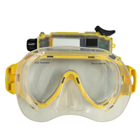 Masque de plongée 2k avec caméra vidéo grand angle étanche