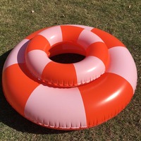 Flotteur de piscine personnalisé OEM, anneau de natation gonflable en PVC pour bébé, Tube pour enfant, anneau de natation gonflable pour adulte, 18P gratuit, 2023