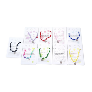 Pulsera de Acero Inoxidable con Nudo de Siete Estrellas, Juego de 12 Pulseras con Dijes de Moda, Acero Ref45171 1 - Product Image 2