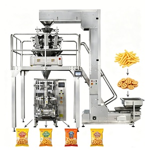 Machine d'emballage entièrement automatique pour mini-biscuits et snacks, machine à emballer les frites - Product Image 1