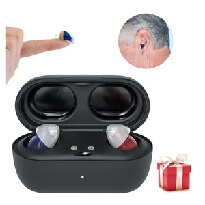 Prothèses auditives pour senior, appareil auditif OTC rechargeable à 16 canaux pour perte auditive adulte, amplificateur de son antibruit avancé - Product Image 1