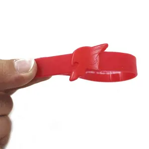 מותאם אישית צמיד סיליקון להקת יד אישית צורת ספורט גומי סיליקון צמידי צמיד סיליקון מותאם אישית - Product Image 6