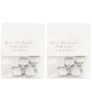 4 ps/borsa dentale ortodontico Roth. <span class=keywords><strong>022</strong></span>, U3l2 37 + # 1st bande molari convertibili con tubi - Product Image 6
